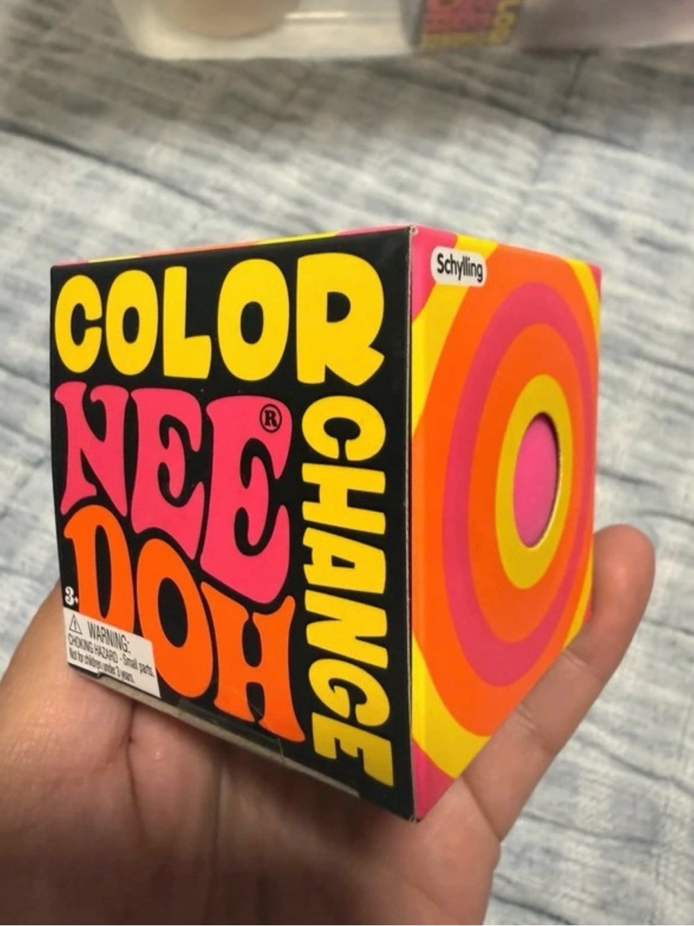 Schylling Color Change NeeDoh Pink